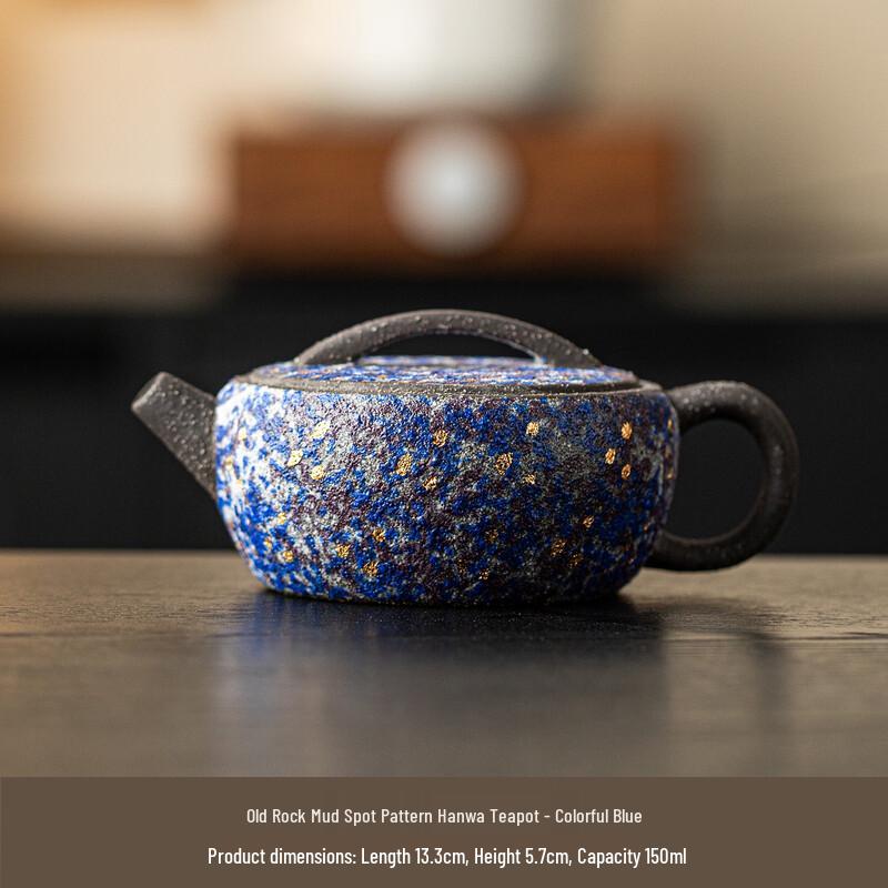 Handmade Rock Mineral Kung Fu Teapot