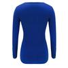 Womens Fashion Round Neck Long Sleeve Lace Base Shirt Blouse Plus Size Tops