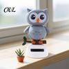 Solar Motion Dashboard Toy Funny Dancing Duck Toys, Creative Fun Swinging Durable Owl Car Decorations Desktop Ornaments Interior