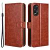 For Oppo A38 4G/A18 4G Etui Crazy Horse Tekstur Lær Lommebok Telefondeksel