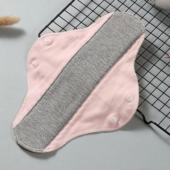 6Pcs Reusable Washable Menstrual Pads Leak-Proof Waterproof Breathable Graphene Cloth Incontinence Pads Elderly Sanitary Pads