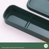 Tableware Box Portable Flip Cover Type Cutlery Case Environmentally Friendly Spoon Storage Box Drop-resistant Household Supplies