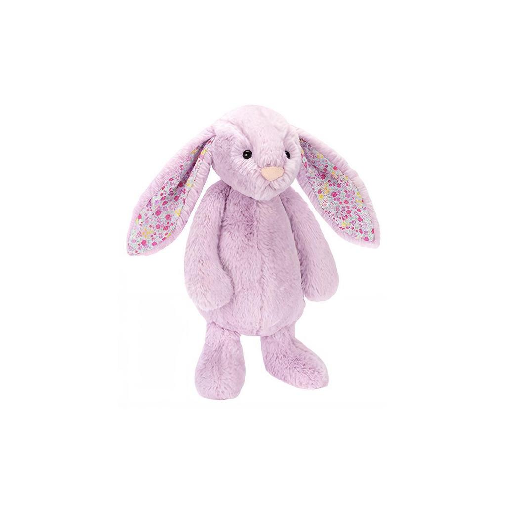 Jellycat Bonnie Rabbit Series Floral Purple Jasmine Soothing Doll Plush Doll 31cm High