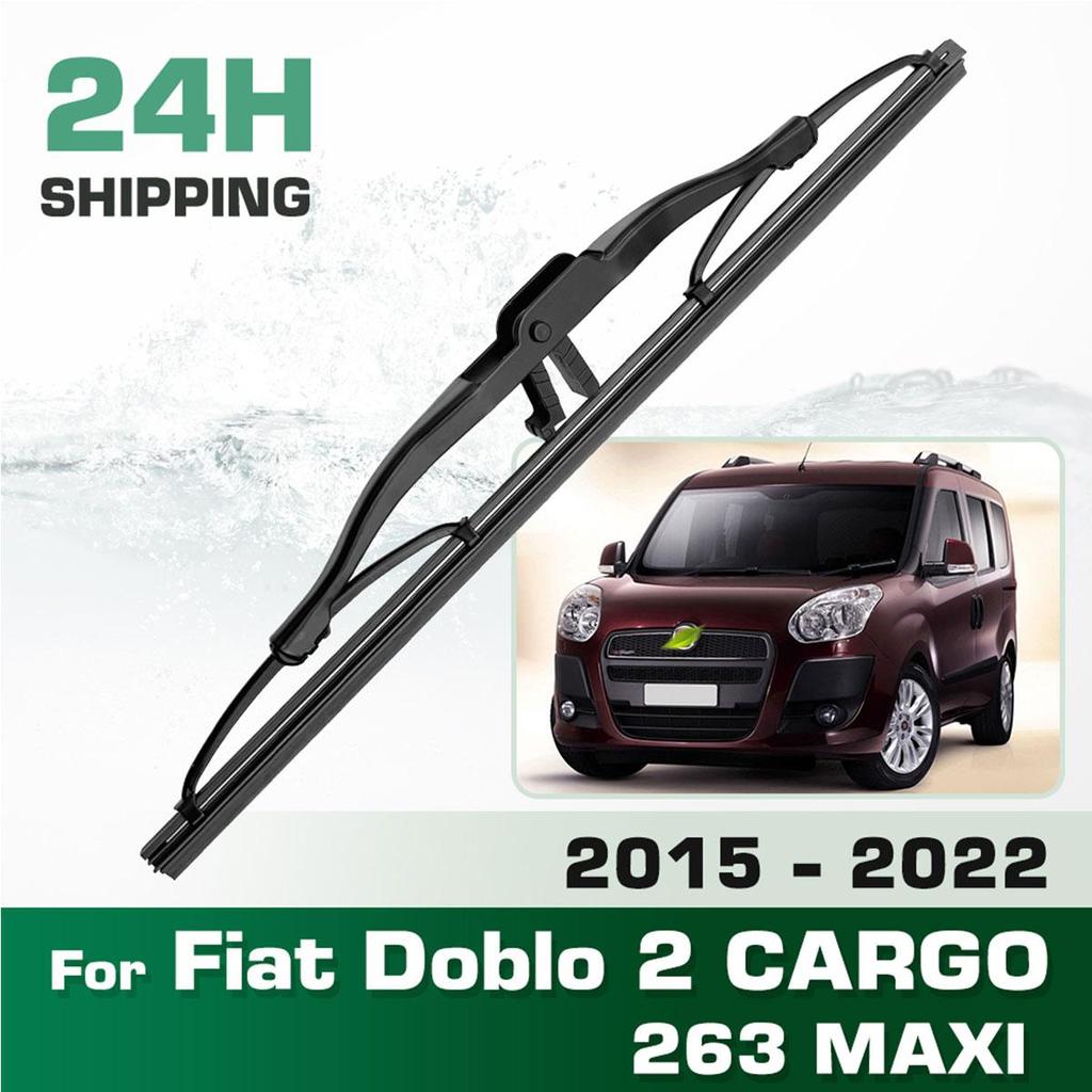 Rear Windshield Wipers Blades,Premium All-Season Wiper Blades Replacement For Fiat Doblo MK2 263 CARGO MAXI 2015 - 2022