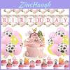 Farm Theme Party Supplies With Banner And Balloon Set For Kids Birthday Celebrations