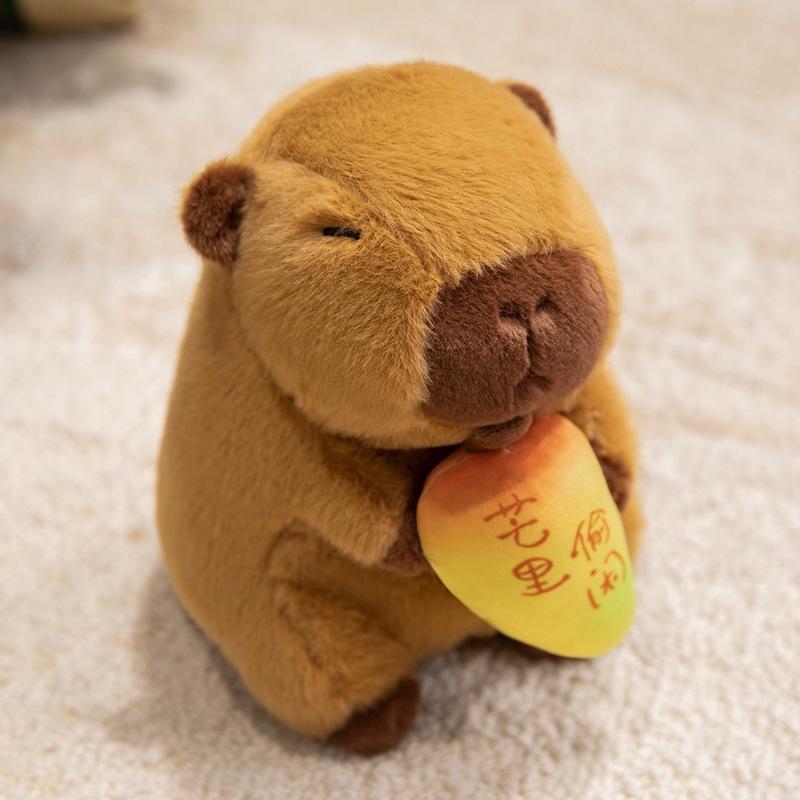 Cute Capybara Doll Fruit Pie Series Kapibala Plush Toy Doll Children's Pillow Gift