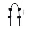 Yousheng Laundry Tub Hose Holder Clip Washing Machine Discharge Hose Anti-Rust Hanger Household Laundry Accessory