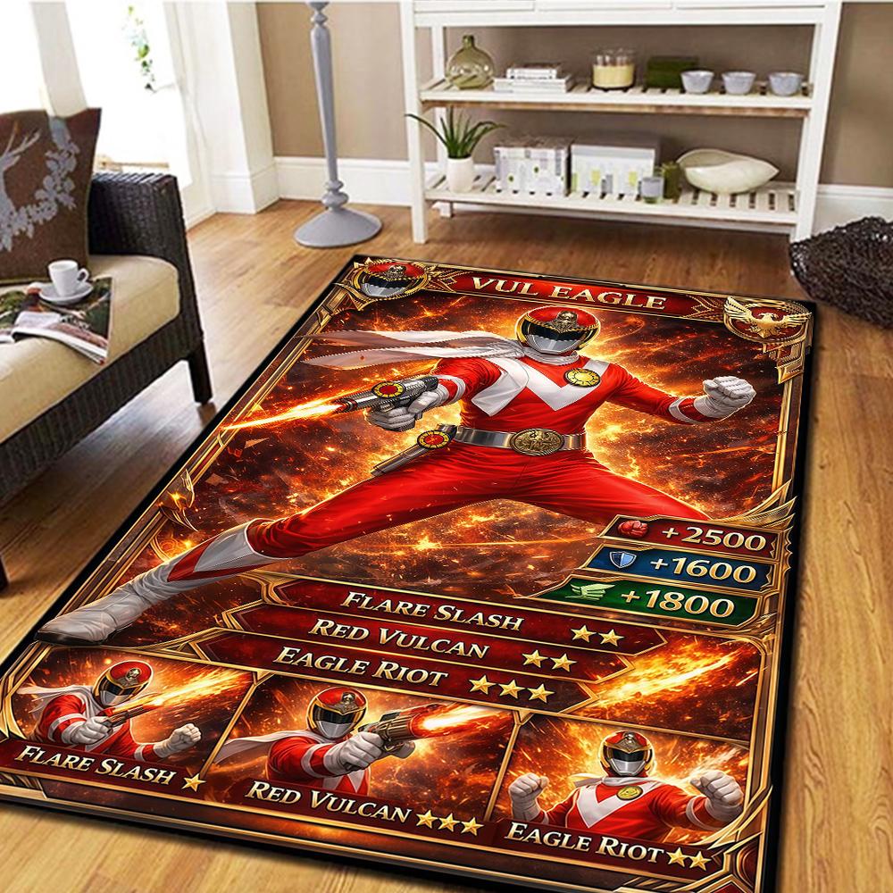 

Super Sentai Digital Print Carpet, Living Room Floor Mat, Bedroom Decorative Rug, Movie Play Mat -HYQ97 60x90cm