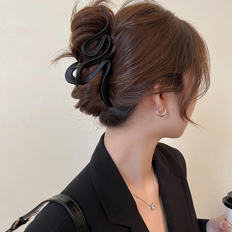 Moderne Haarklammer für Damen, Große Größe, Langlebiger Kunststoff, Haaraccessoires für Hochsteckfrisuren, Sicherer Halt