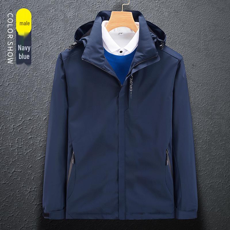 Unisex Thin Windproof Waterproof Spring/Autumn Outdoor Shell Jacket, Single Layer, Ideal for Mountaineering.