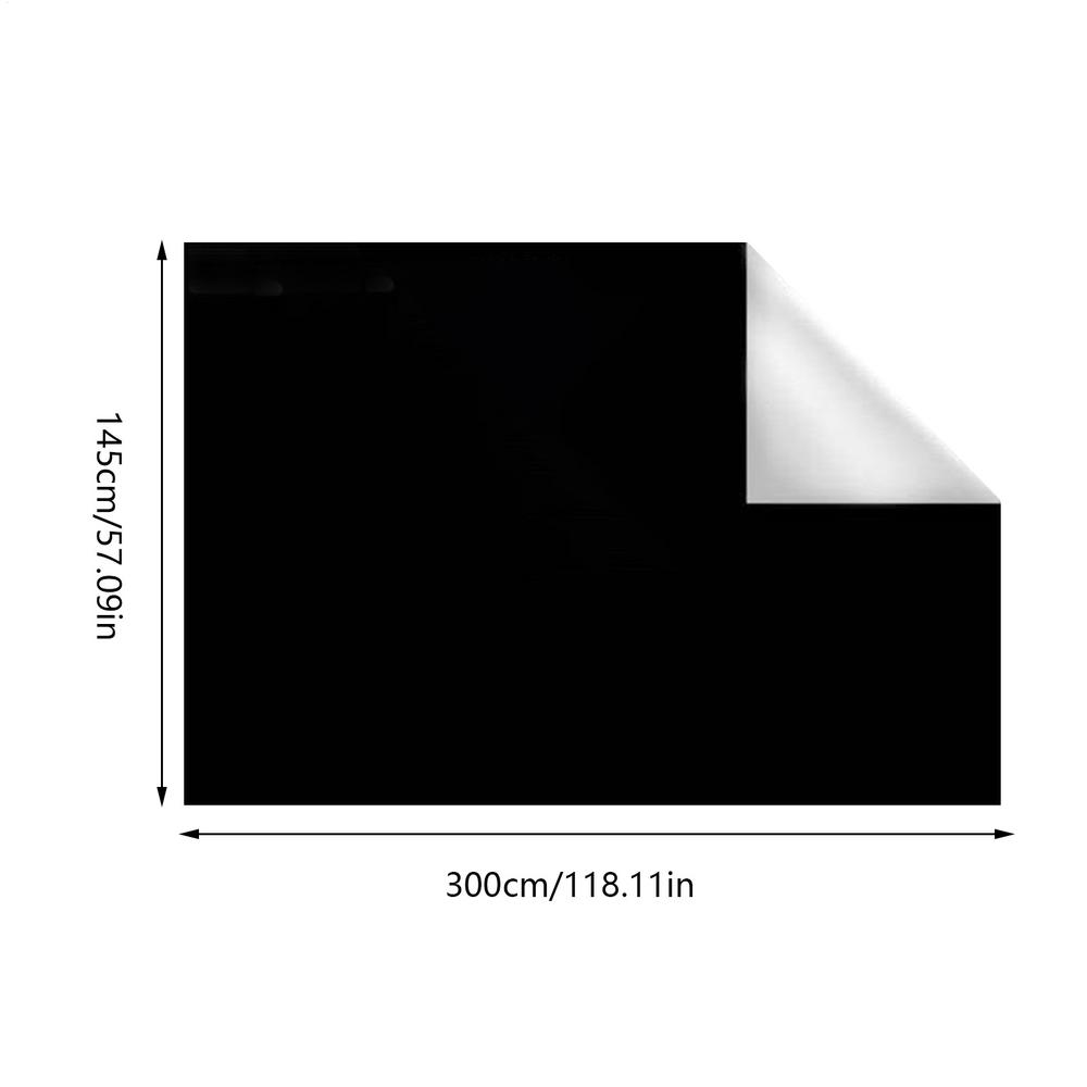 Blackout Shades Magnetic Travel Blackout Curtains Home Accessories For Car Rental Travel Vehicle Offices Trailer Door Patio