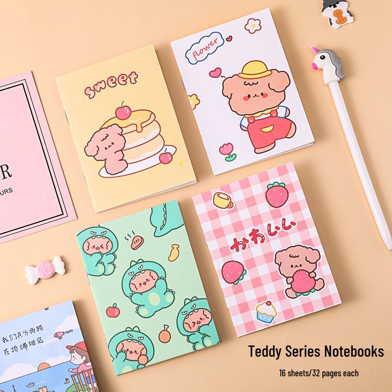 Cute Cartoon Student Diary Notebook - Children's Reward & Gift 64k Stationery