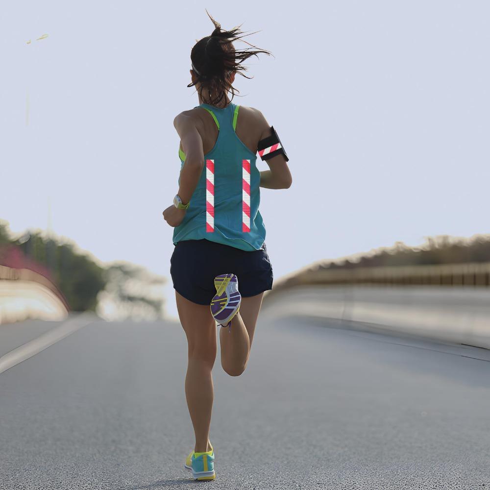 Lesklá reflexní páska 2 palce X 32,8 stop Výstražná páska Nové bezpečnostní reflexní samolepky Auto