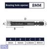 1PC Brazed Drill Bit Dry Drilling Ceramic Tile Drill Bit Marble Granite Vitrified Tile Hole Opener Diamond Drill Bit LM