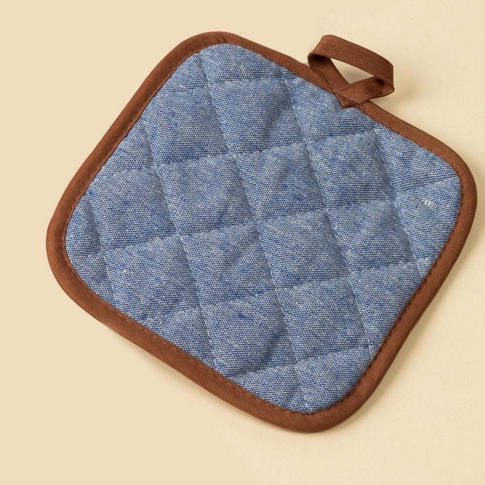 2 pcs Heat-Resistant Microwave Mitten Cotton Lining Insulated Glove  Household