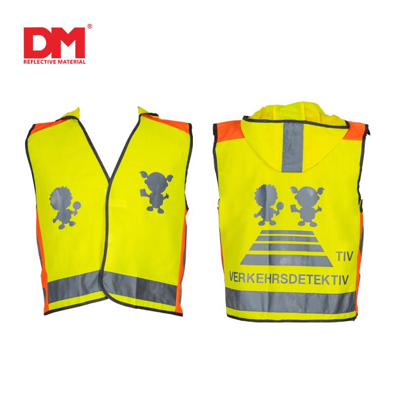 Daoming Transportation Safety Vest - Anti-Static, Flame Retardant, Reflective Children's Vest