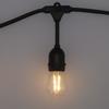 Garden Light Garland 5 X Led Bulb Chain For Balcony Garden 4 M