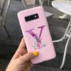 Cute Letters Cover For Samsung Galaxy S10 Plus Case S10 S10e Soft Silicone Phone Back Case For Samsung S10 S10e S10+ Cover Coque