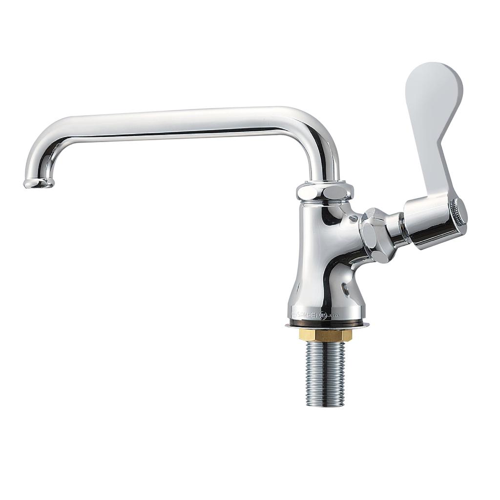 SANEI Kitchen Faucet with Lever Handle, 90-Degree Opening, for Mainland and Cold Climates, A5310-13