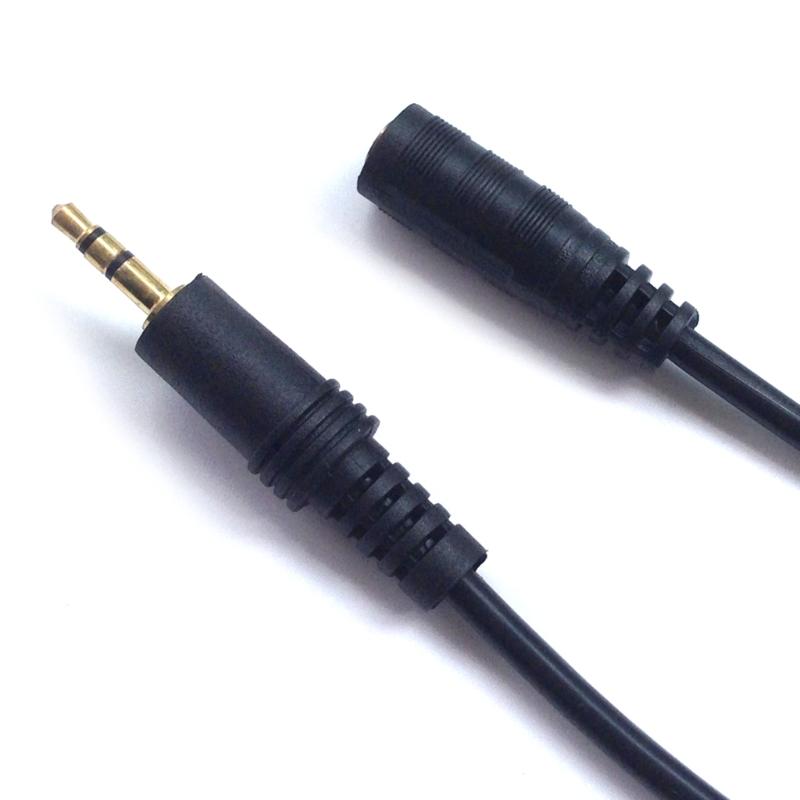 3.5mm Male to Female Extender Cord Headphone Cable Audios Stereo Auxiliary Cable for PC 3.5mm Male to 3.5mm Female Cord