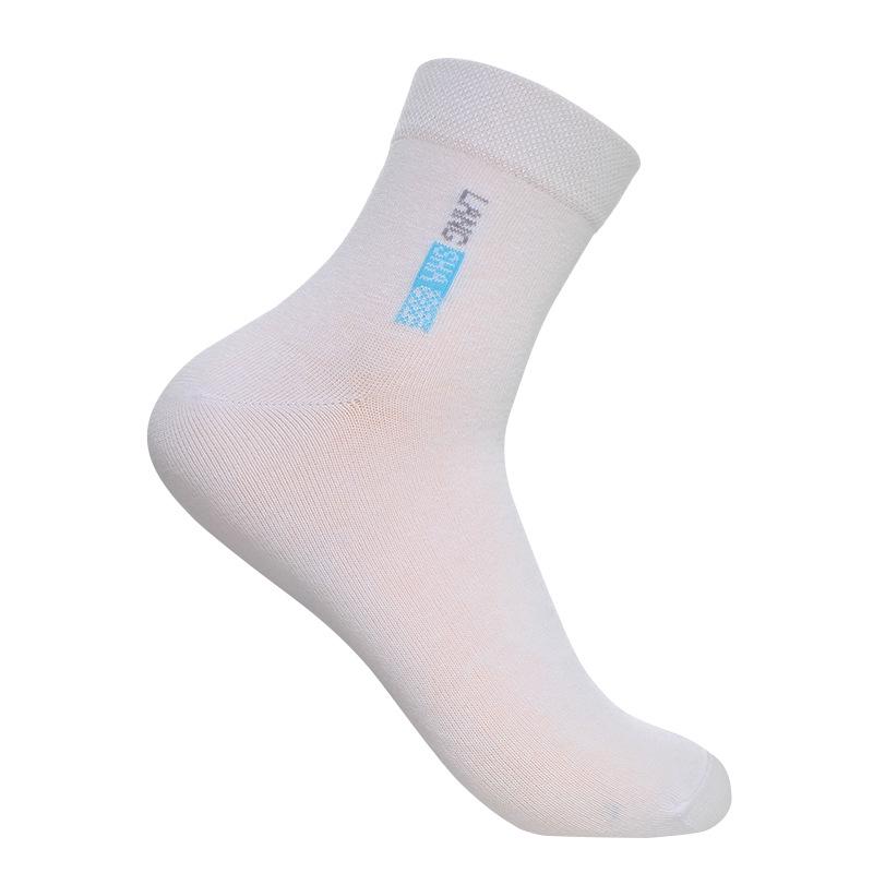 Pánské deodorantní krátké ponožky Langsha z čisté bavlny - Jeden pár, jednotlivě balené na podzim a zimu.