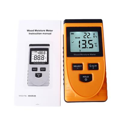 WT630 Holzfeuchtemesser Stiftlos Induktion 8 Stufen Anpassung Multifunktion Zerstörungsfrei