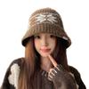 Autumn Winter Beanies Hat Warm Fisherman Cap Fashion Basin Cap  for Women