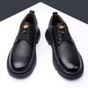 WAERTA 6cm Internal Increased Men Quality Casual Business Genuine Leather Shoes Invisible High Heel Office Formal Elevator Shoes