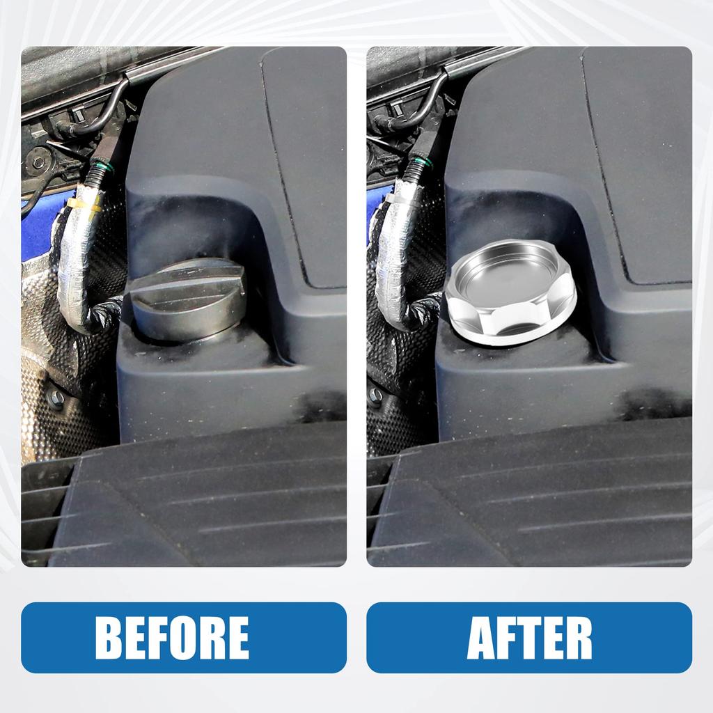 A ABSOPRO Car Filler Cap Engine Modification Tank Cover for Engine B Series