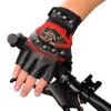 Punk Motorcycle Gloves Half Finger Wear-resistant Flexible Dexterous Gloves