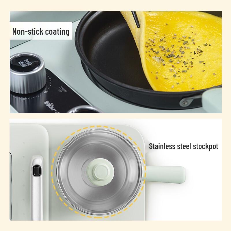 BEAR DSL-C10M1 Multifunction Breakfast Maker CN Plug (adapter Included)