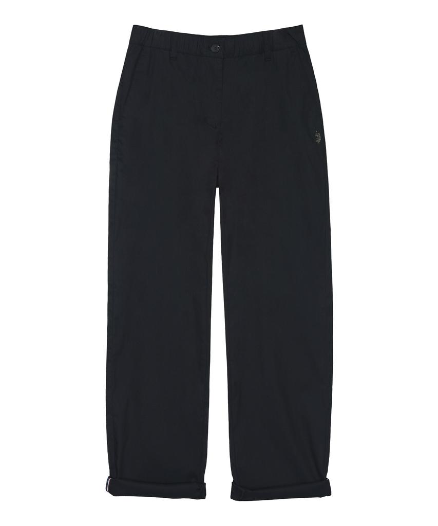 USPOLOASSN Cotton Roll-Up Pants_Black