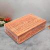 30.48 Cm Sheesham Wooden Storage Box Hand Carved Jewelry Box Decorative Best Gift for Girlfriend, Wife, Mother, Sister, Women