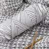 Hand-Knitted Cotton Wool Scarf Yarn for Men & Women, Coarse Wool & Milk Cotton Material, Worsted Crochet.