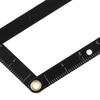 Golden Ratio Sliding Ruler Measuring Stainless Steel Eyebrow Ruler