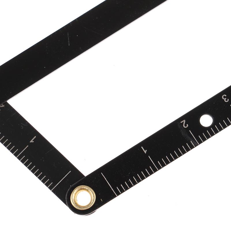 Golden Ratio Sliding Ruler Measuring Stainless Steel Eyebrow Ruler