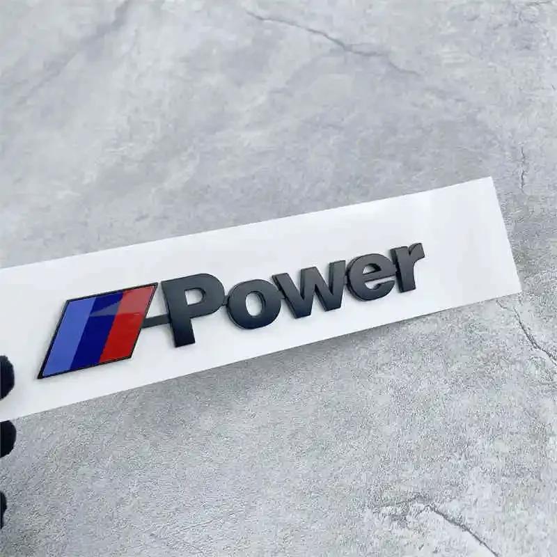 BAFH3 Car Sticker for BMW Mpower Brand New 3 Series 5 Series 7 Series M Kit High Performance Logo Sticker X1X3X5X6E93 F30F10G30 Sports