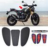 Motorrad Seitentankpad Abdeckung Aufkleber Für Speed400 SPEED 400 Scrambler400X Scrambler400x Tankpad T100 T120 speed twin 900 1200