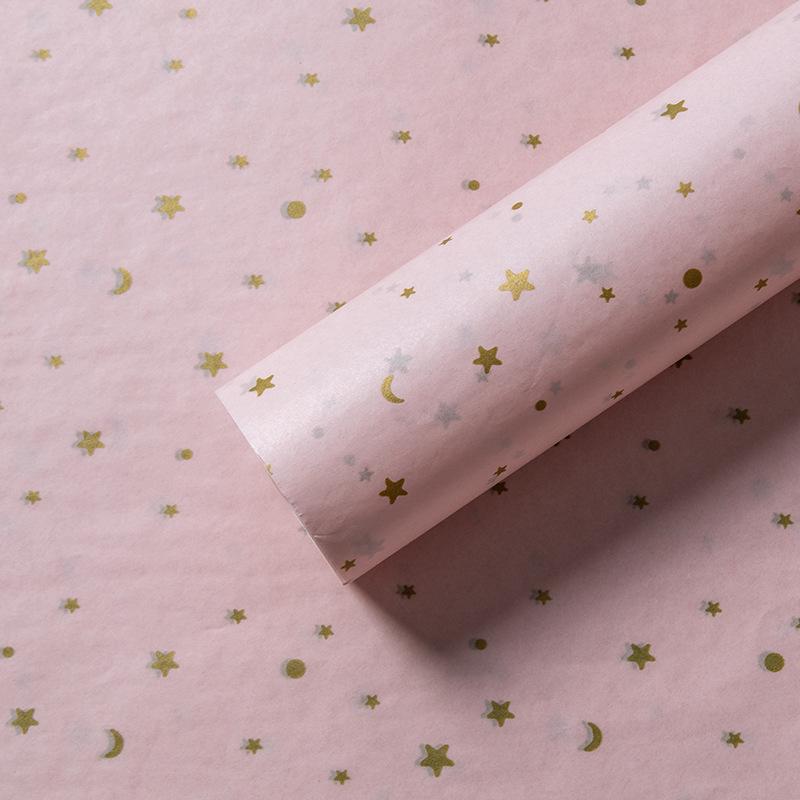 Pearlescent Paper for Fresh Flower Wrapping, High-End Floristry Decor, DIY Base Lining Paper