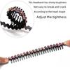 Rhinestone Women's Non-Slip Hairband with Teeth - Versatile Headpiece