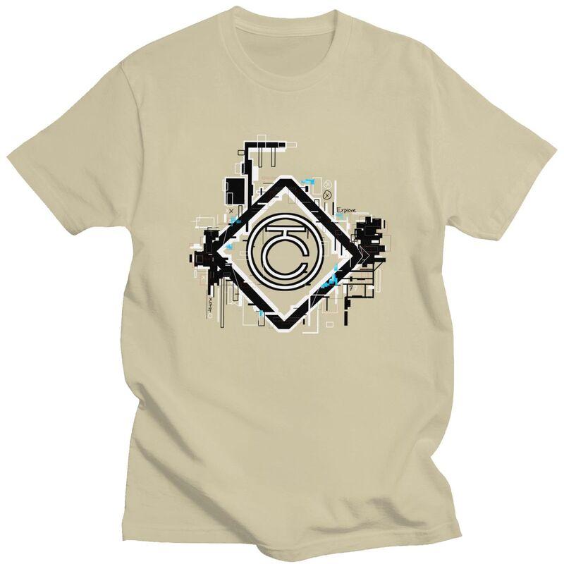 Japanese Tokyo Explorer Techwear T Shirts for Men 100 Cotton Tee Tops Future Tech Street Wear Tshirt Short Sleeve Tshirt