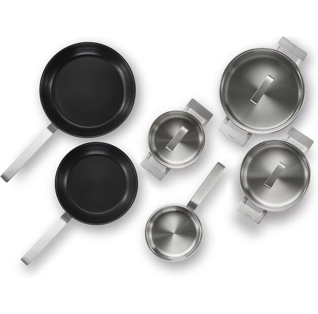 Набор кастрюль BSH Pro Induction, 9 предметов (17005722/HEZ9SE060)