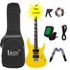 IRIN R-170 Electric Guitar 6 Strings 24 Frets Premium Maple Body Electric Guitar Guitarra with Bag Tuner Straps Accessories Set