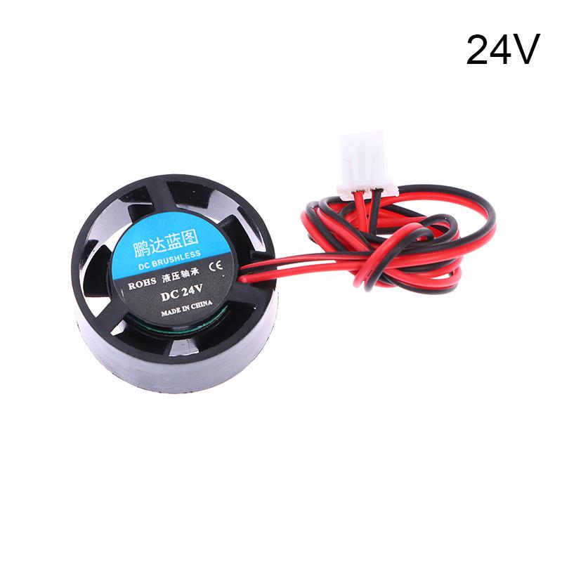 Mini 2510 25*10Mm Dc 5V 9V 12V 24V Kulatý 2-Pin Chladič Bezkomutátorový Chladič Čipové Sady Tichý Mini Notebook Mikro Chladicí Ventilátor