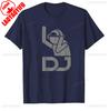 Cool DJ Art for Unisex Teen Boys Disc Jockey Music Producer DJ T-Shirt 90s Graphic T Shirts Casual Style Retro Short Sleeve Tops