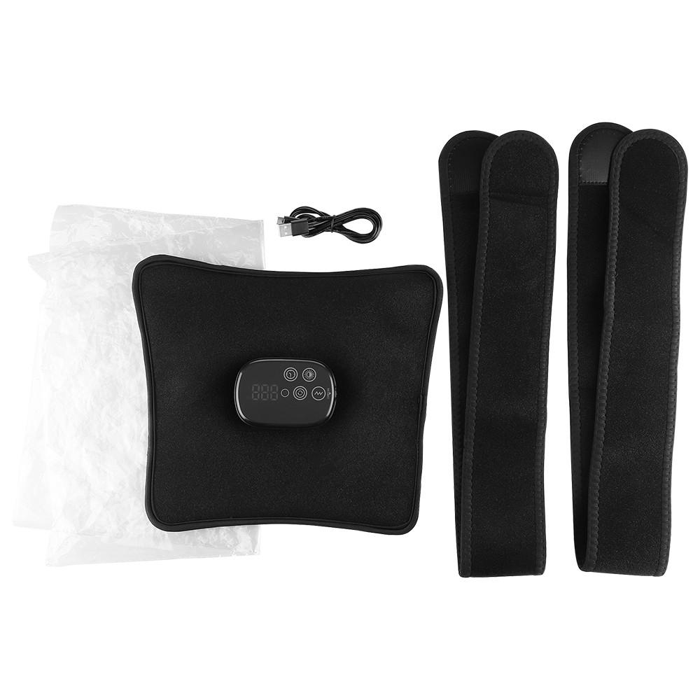 Multifunctional Red Light Massage Pad Near-infraed Light Vibration Full Body Massager Relieve Soreness Heating Waist Brace