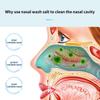30Pcs/Box Nasal Wash Salt Rinse Mix Allergic Rhinitis Relief Nose Cavity Protector Irrigation For 2.7G 4.5G Adults Nose Cleaner