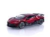 TrueScale Miniatures MINI GT Bugatti Divo Red Metallic Finished Model 1/64 (Left-Hand Drive)