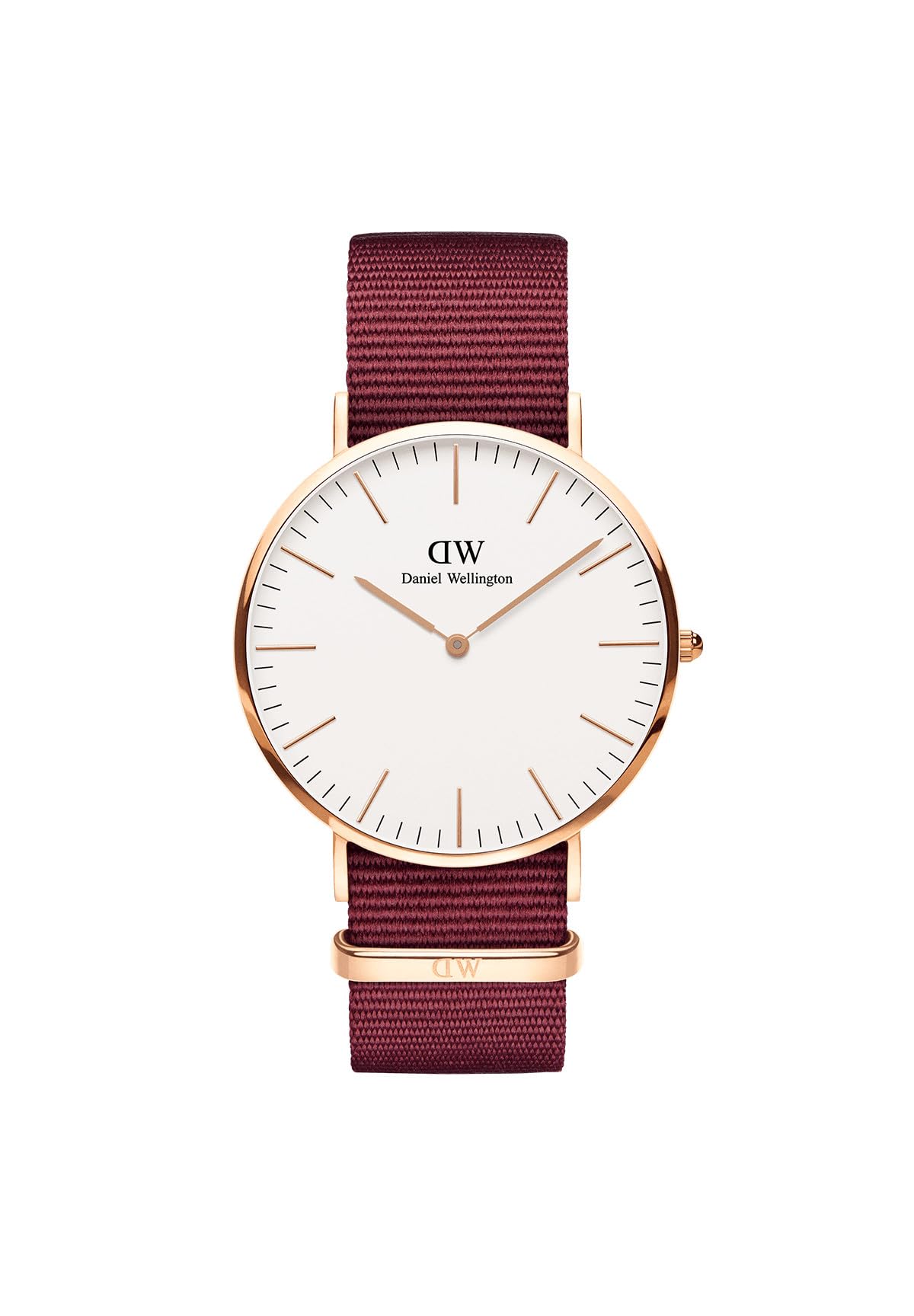 

Daniel Wellington Classic 40 Roselyn RG White Watch, DW00100267, Men s, Red