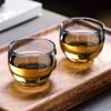 HeY LiLac 120ml Serene Light Tea Cup | Heat-Resistant Glass Cup for Loose Leaf & Gongfu Tea-Qianming Youran
